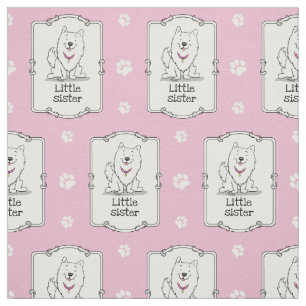 Big or Little Sister American Eskimo Dog - Eskie Stof