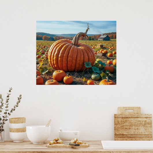 Big Orange Poster (Keuken)