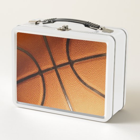 Big Oranje Basketball, Metal Lunch Box (Voorkant)