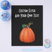 Big Oranje Whimsical Pumpkin Flyer (Enkel)