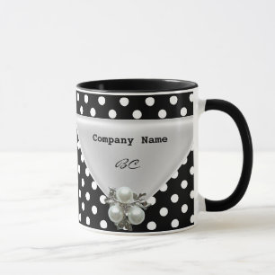 Big Order Mok Cup Polka Dot Black Pearl
