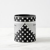 Big Order Mok Cup Polka Dot Black Pearl (Midden)