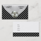 Big Order Visitekaartje Elegant Zwart (Voorkant / Achterkant)