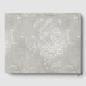 Big Paars Bow Quinceañera Guest Book Gastenboek (Achterkant)