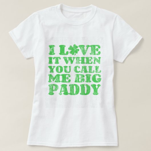 Big Paddy DS T-shirt (Design voorkant)