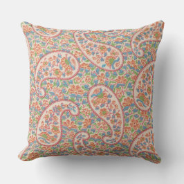 Big Paisley, Little Flowers Sierkussen