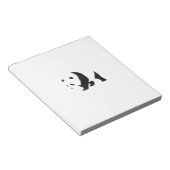 Big Panda beer Notitieblok (Schuin)