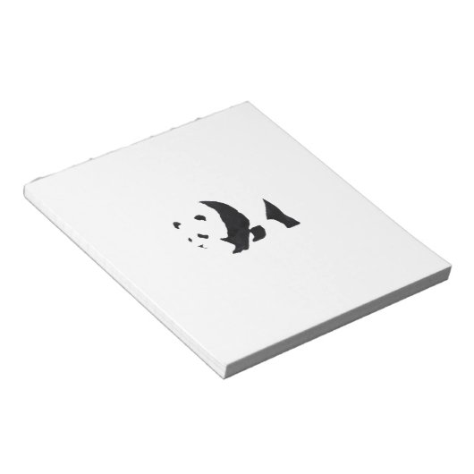 Big Panda beer Notitieblok (Schuin)