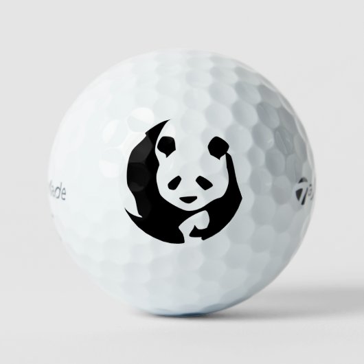 Big Panda TaylorMade 3 Pack golfballen (Voorkant)
