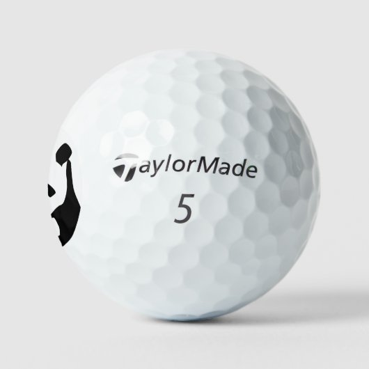 Big Panda TaylorMade 3 Pack golfballen (Logo)