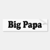 Big Papa Bumpersticker (Voorkant)