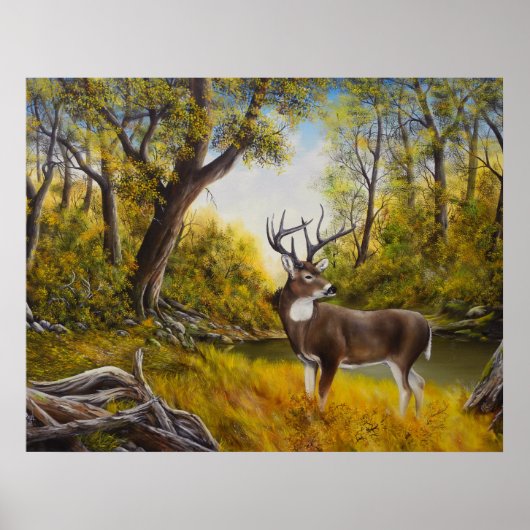Big papa Deer Print (Voorkant)