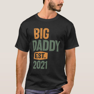 Big Papa Est 2021   vader opa Gift T-shirt