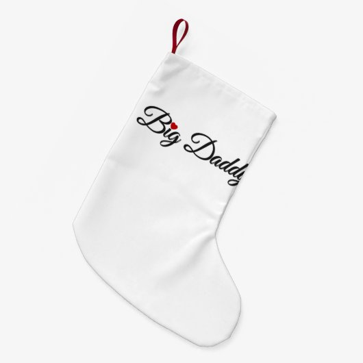 Big papa kleine kerstsok (Voorkant (Hangend))