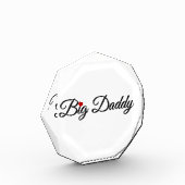 Big papa met Red Heart Fotoblokken (Links)