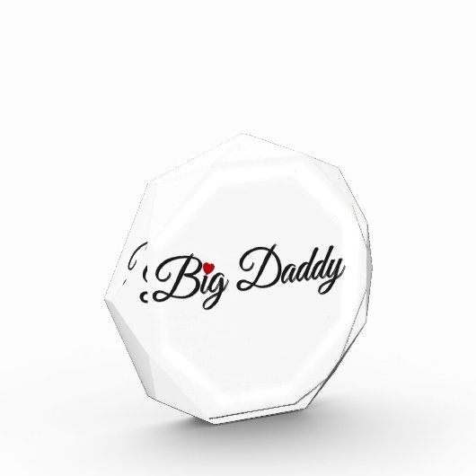 Big papa met Red Heart Fotoblokken