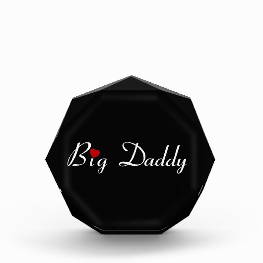 Big papa met Red Heart Fotoblokken (Voorkant)