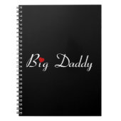 Big papa met Red Heart Notitieboek (Voorkant)
