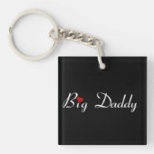 Big papa met Red Heart Sleutelhanger (Voorkant)