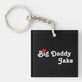 Big papa met Red Heart Sleutelhanger (Voorkant)