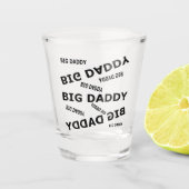 Big Papa shot glas (Voorkant)