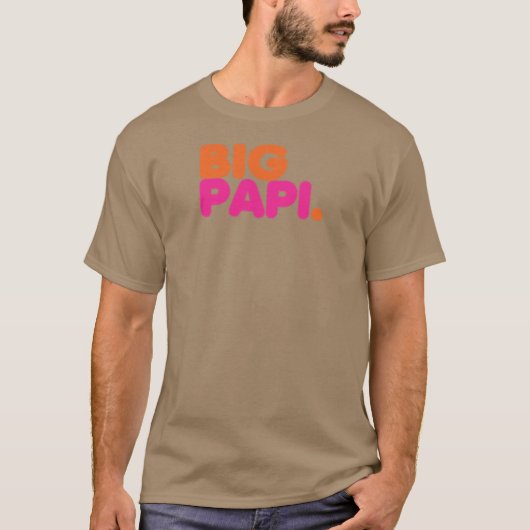 Big Papi geïnspireerd T-shirt (Voorkant)