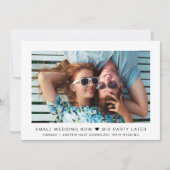 Big Party (kleine bruiloft nu) Later foto (Voorkant)