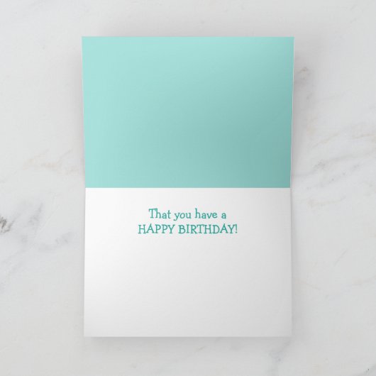 Big Paw Cat Birthday Kaart (Binnen)