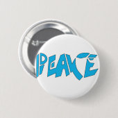 Big Peace Badge Ronde Button 5,7 Cm (Voorkant /achterkant)