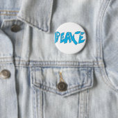 Big Peace Badge Ronde Button 5,7 Cm (In situ)