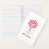 Big Pencil boom/lerarenwaardering Notitieboek (Binnen)