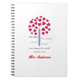 Big Pencil boom/lerarenwaardering Notitieboek