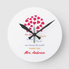 Big Pencil boom/lerarenwaardering Ronde Klok