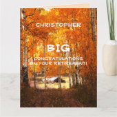 BIG Pensioen Gefeliciteerd JUMBO, Cabin Aspens Kaart (Voorkant)