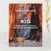 BIG Pensioen Gefeliciteerd JUMBO, Zion Narrows Kaart (Gele Bloem)