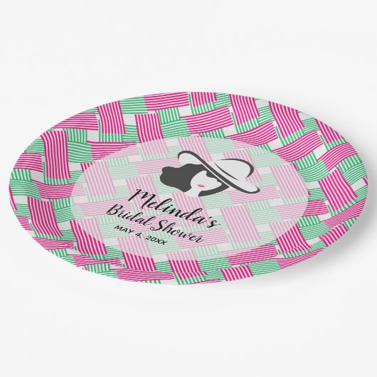 Big Pet Derby Vrijgezellenfeest Papieren Bordje (Gekanteld)