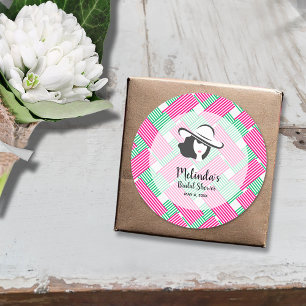 Big Pet Derby Vrijgezellenfeest Ronde Sticker