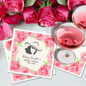 Big Pet Lady Rozen Derby Vrijgezellenfeest Servet