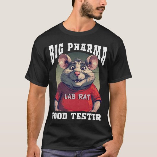 BIG PHARMA FOOD TESTER Graphic T-shirt (Voorkant)