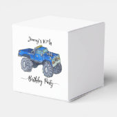 Big pickup truck bedankdoosjes (Achterkant)