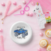 Big pickup truck papieren kommen (Feest)