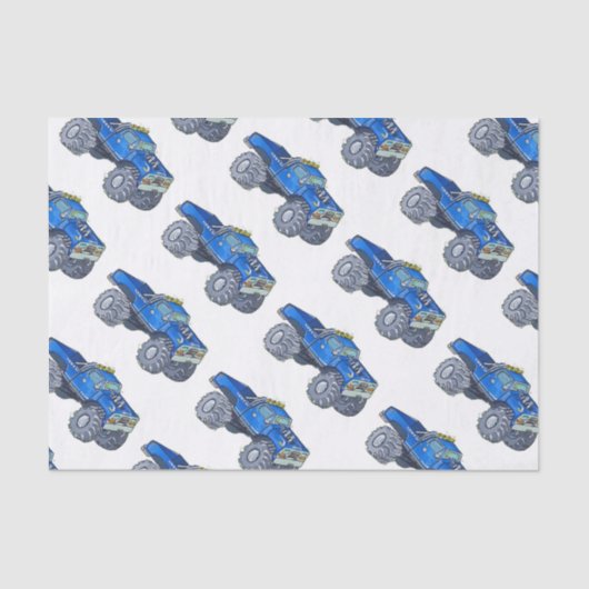 Big pickup truck tissuepapier (Voorkant)