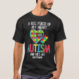 Big Piece heeft Autisme Brother Awareness T-shirt