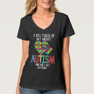 Big Piece heeft Autisme Brother Awareness T-shirt