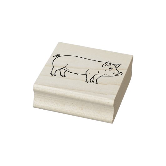 Big Pig Rubberstempel (Stempel)