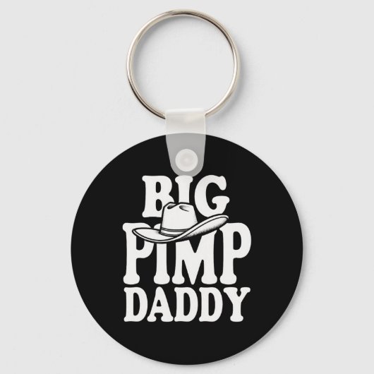 Big Pimp Daddy Halloween kostuum Sleutelhanger (Voorkant)