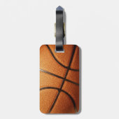 Big Pimplica Oranje Basketball, Bagagelabel (Achterkant verticaal)