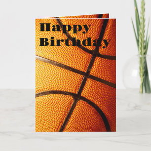 Big Pimplicy Oranje basketbal, Verjaardag Kaart