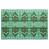 Big Pine Cabin Fabric Light Green Stof (Fat Quarter)