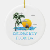 Big Pine Key Florida Keys Sailing Keramisch Ornament (Achterkant)